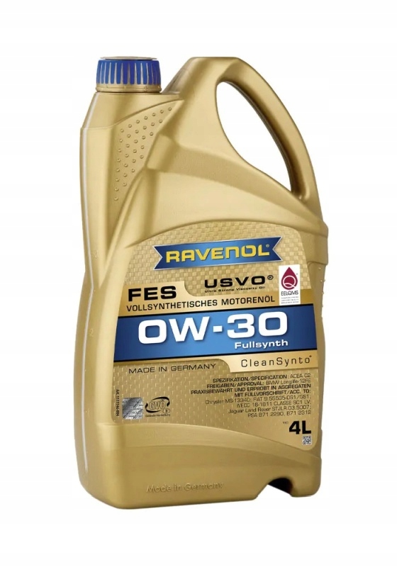 Ravenol Olej 0V30 4 L Fes Usvo C2 LL-12FE 229.61 MS-13340 9.55535-