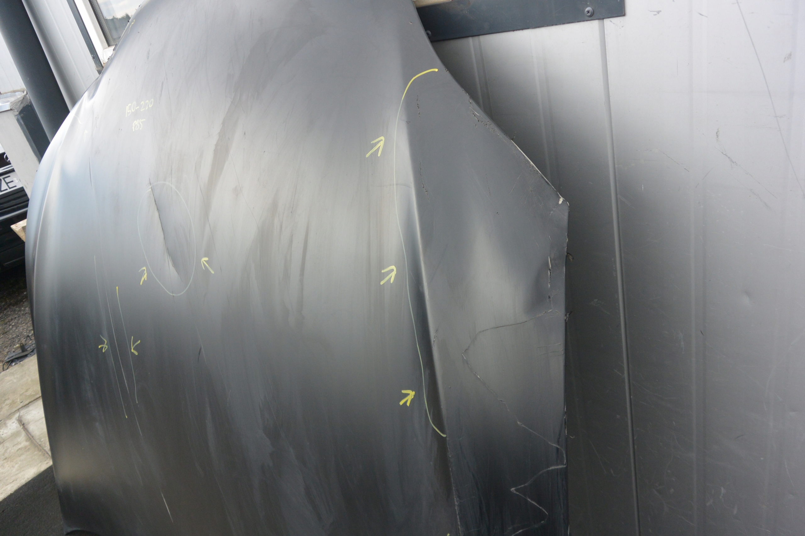 TESLA MODEL S 12- bonnet cover front