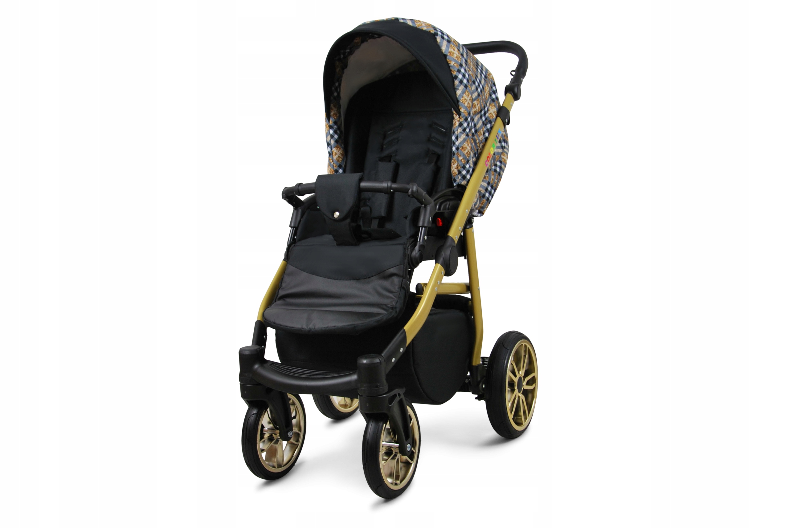 Wózek 4w1 dziecięcy BabyLux ColorLux + baza Isofix Marka BabyLux