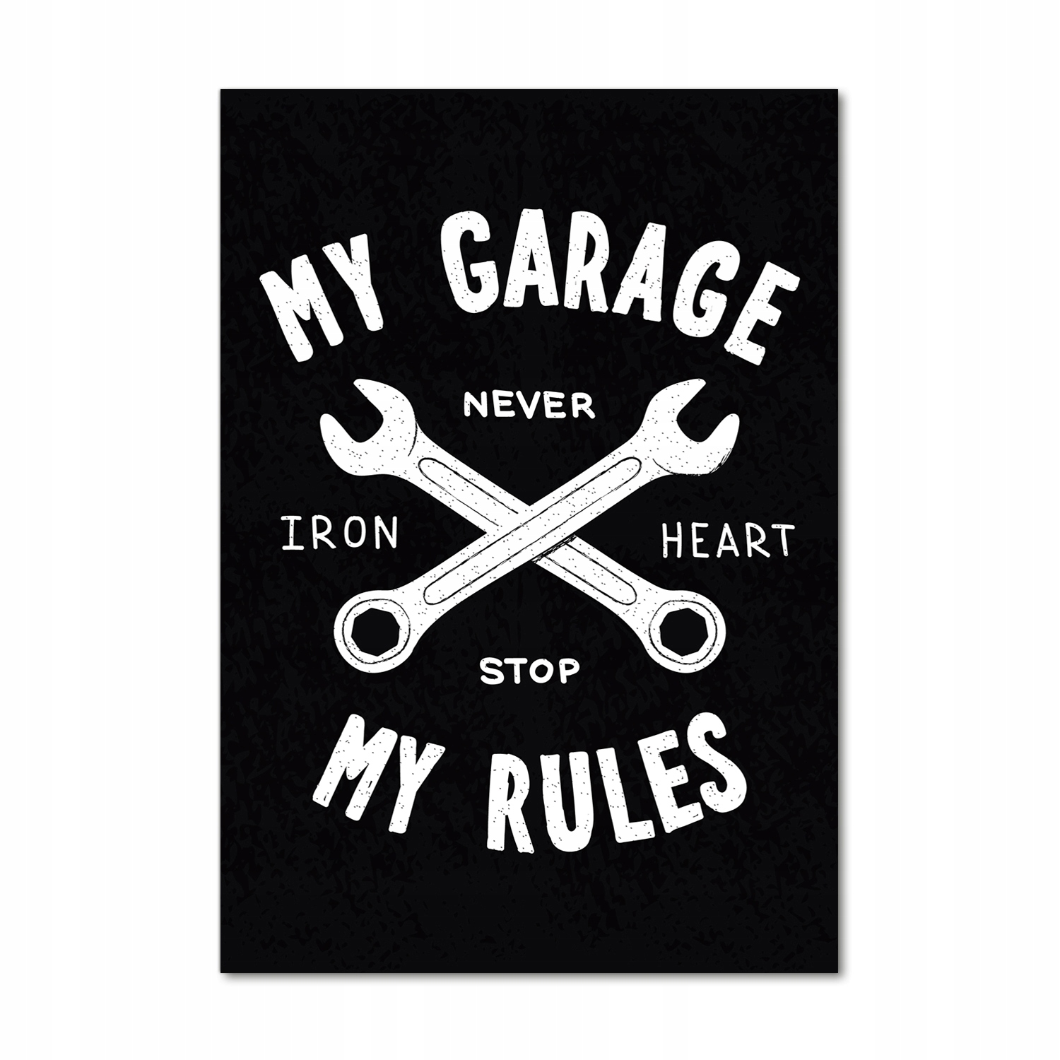 

Foto obraz szkło hartowane Mój garaż 70x100 cm