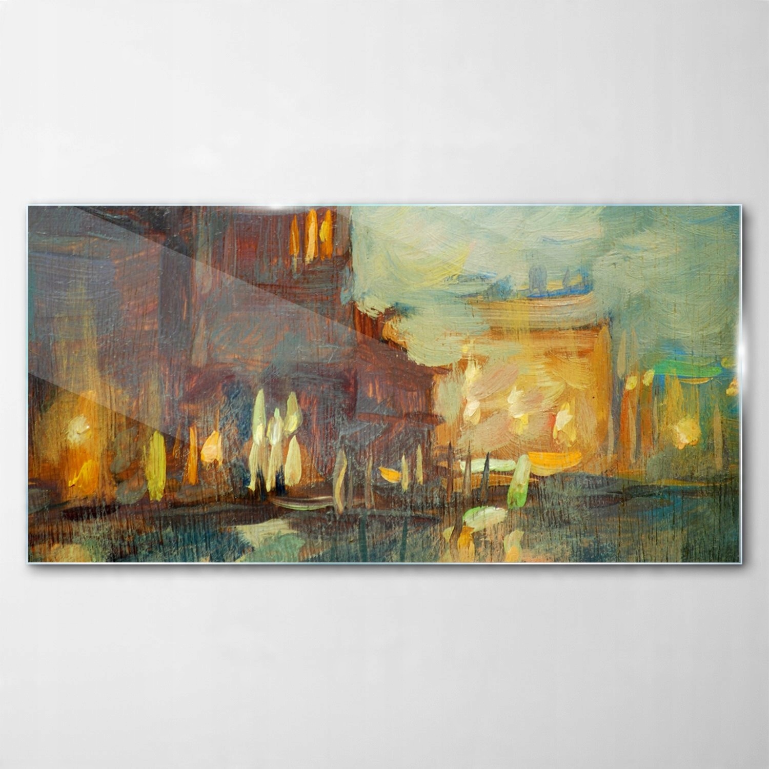 

Obraz Szklany Dekor Noc Wenecja Krajobraz 120x60