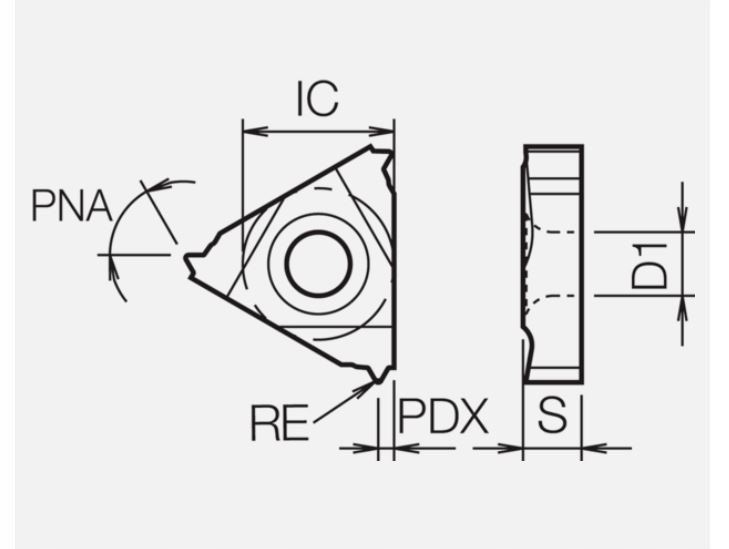 16ER050ISO PR1115 - PŁYTKA TOKARSKA KYOCERA Marka Kyocera