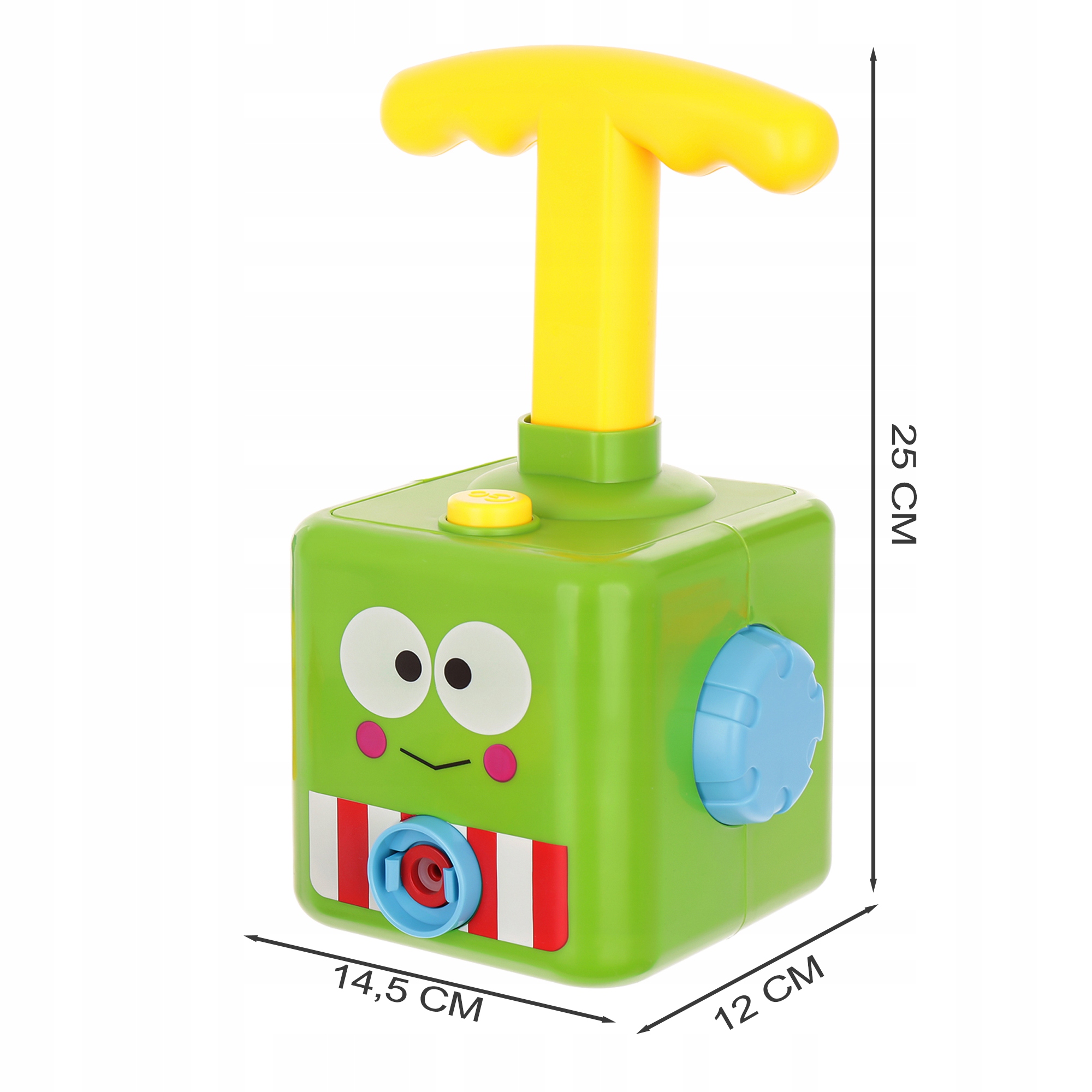 WYRZUTNIA BALONÓW AERODYNAMICZNY SAMOCHÓD POMPKA