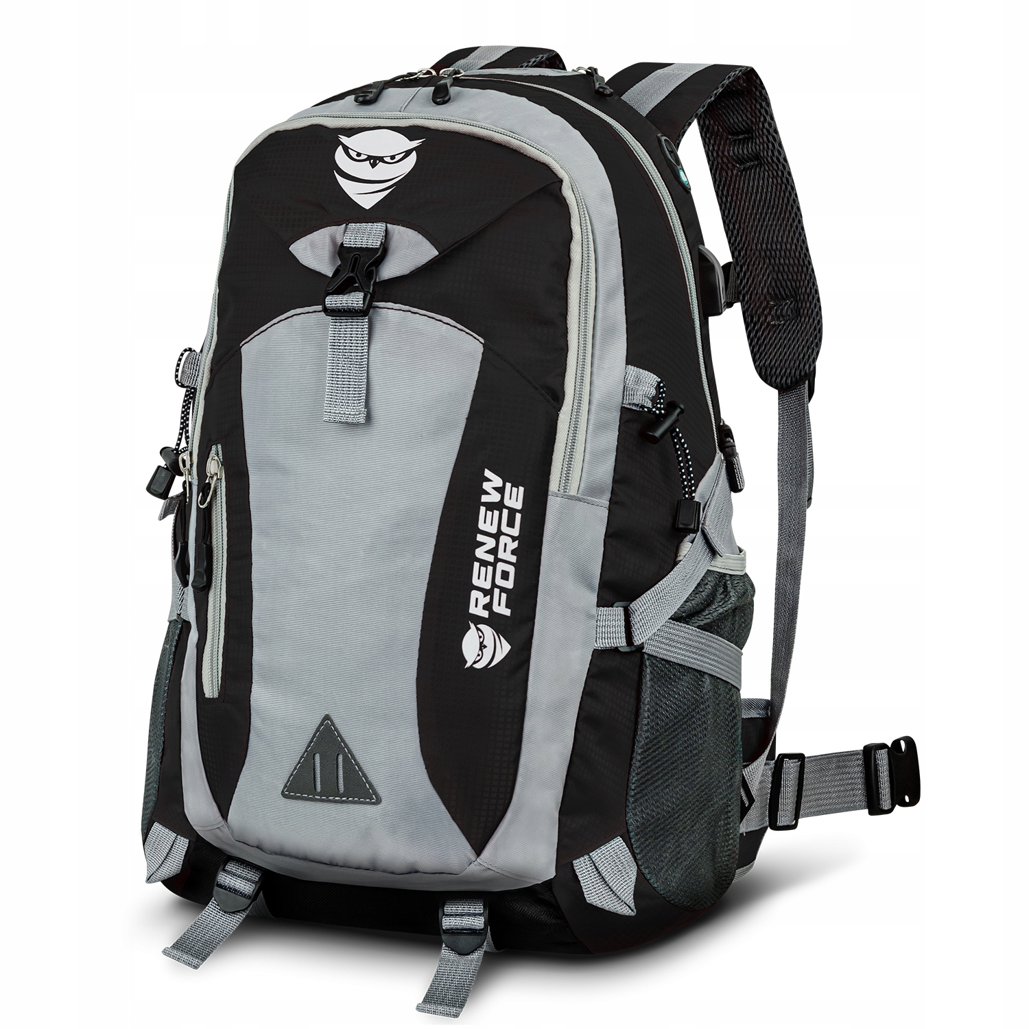 PLECAK TURYSTYCZNY SPORTOWY TREKKINGOWY MIEJSKI WOODPORNY NA ROWER 40L XL EAN (GTIN) 5905370218084