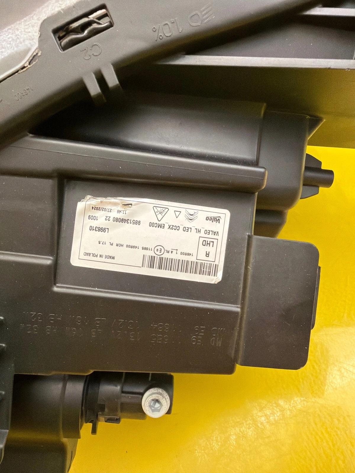 light left right Citroen C3 IV E-C3 2024 Full Led 9851349080 9851349180