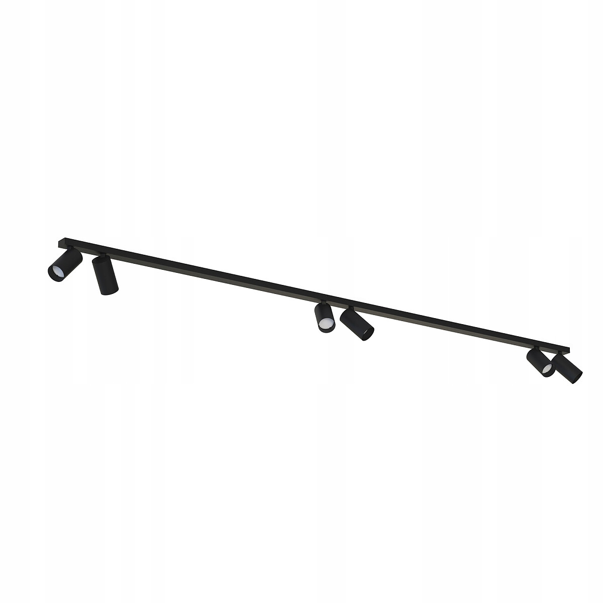 Lampa liniowa do kuchni, salonu z reg Mono VI czarna kinkiet Led