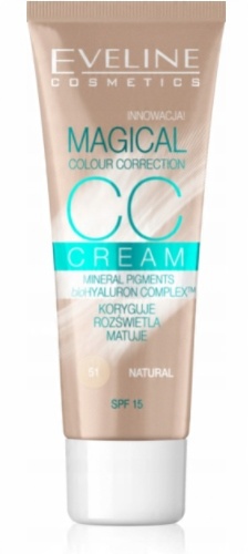 

Eveline Fluid Magical Cc Cream Nr 51 Naturaln 30ml
