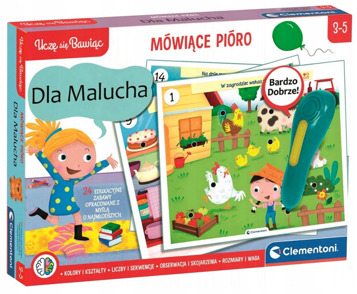 MÓWIĄCE PIÓRO DLA MALUCHA CLEMENTONI