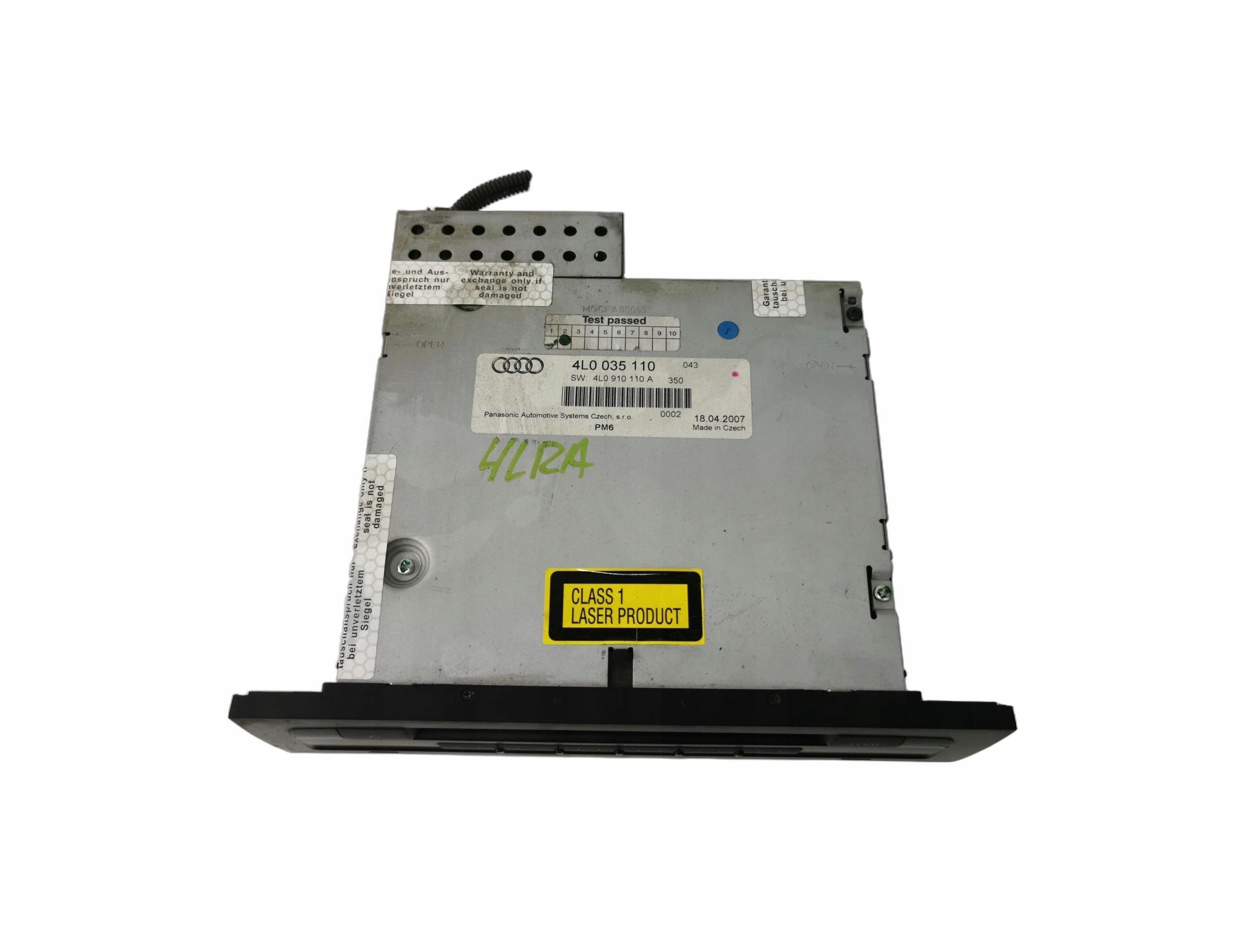 changer PLYT CD AUDI Q7 4L 4L0035110