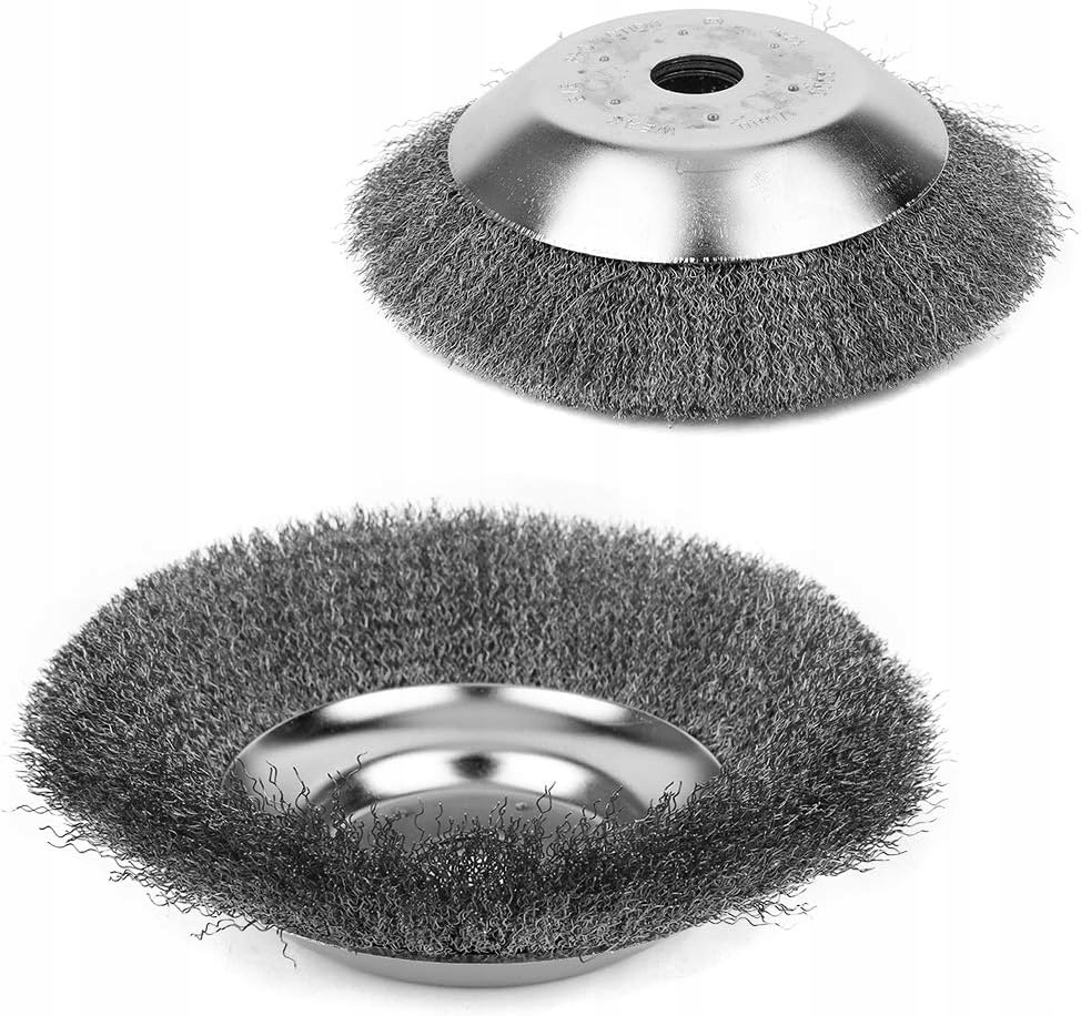 SZCZOTKA DRUCIANA DO KOSY SPALINOWEJ GŁOWICA 200mm METALOWA Średnica 200 mm