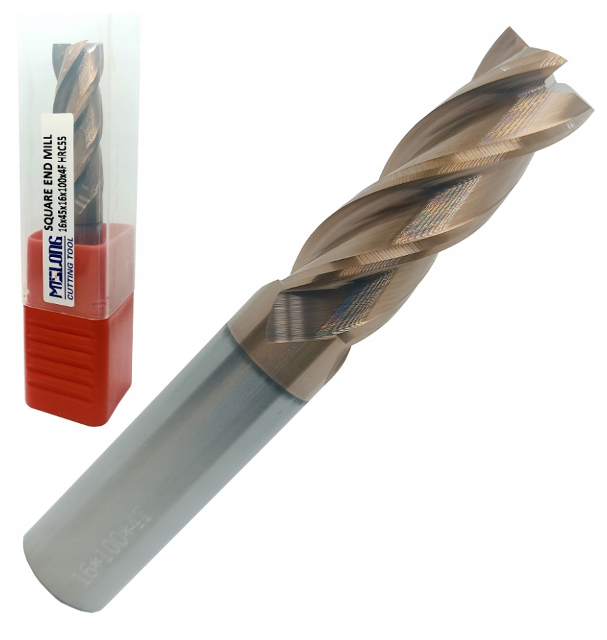 FREZ WĘGLIKOWY VHM MTS fi 16mm 55 HRC 4pióra TEST