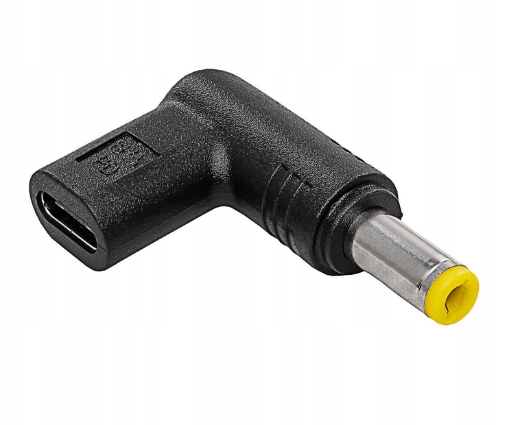 2X PRZEJŚCIÓWKA Z USB-C GNIAZDO 5.5X2.5MM ADAPTER ASUS MSI LENOVO TOSHIBA Kod producenta AK-ND-C01