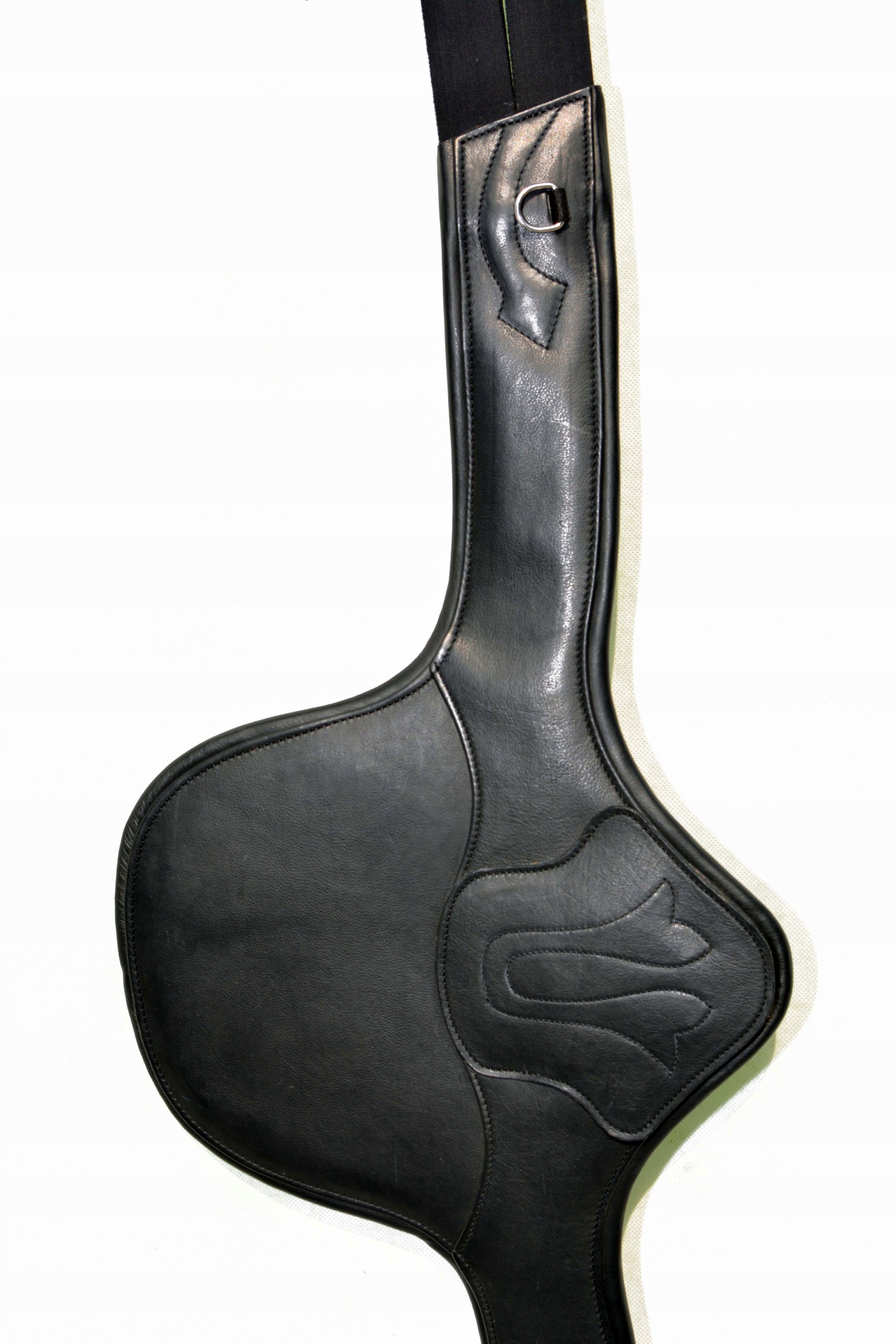 Popręg Z Fartuchem Skórzany Z Gumami 125CM