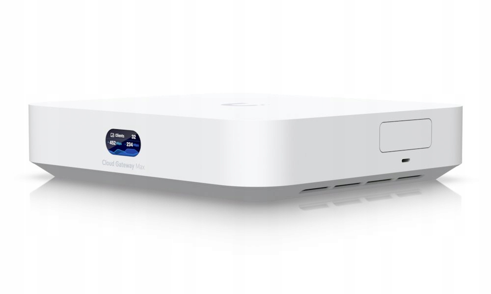 Ubiquiti UniFi Cloud Gateway Max Router, Full UniFi Os, Ids/ips, 5x 2.5Gb