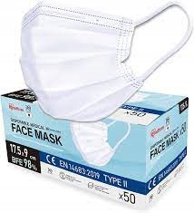 

IRIShealthcare Face Mask 17.5x9cm maseczki 50szt