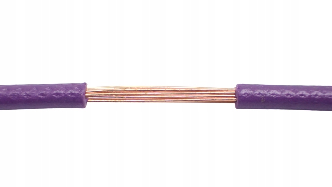 

Przewód Kabel Flry-b 1x0,5mm Fioletowy 10m