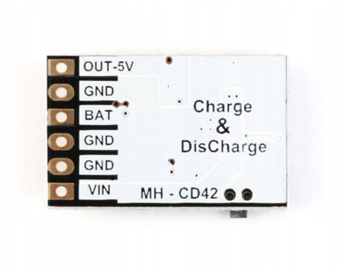 Moduł przetwornica Boost 5V 2,1A z zabezpieczeniami do ogniw LI-ION Producent Inna