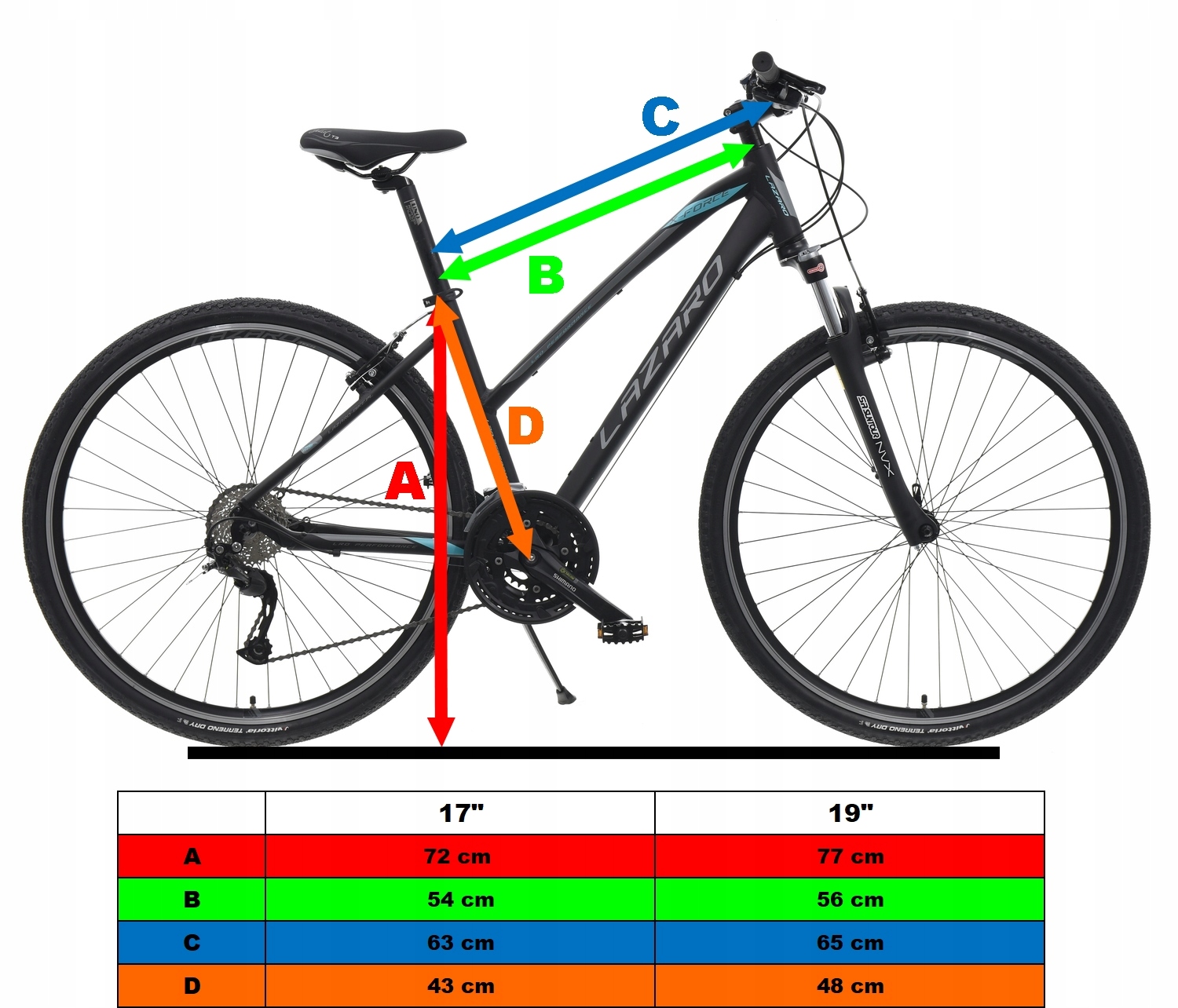 WYPASIONY CROSS LAZARO X-FORCE V3 DAMSKI DEORE 28 Model X-FORCE V3 DAMSKI