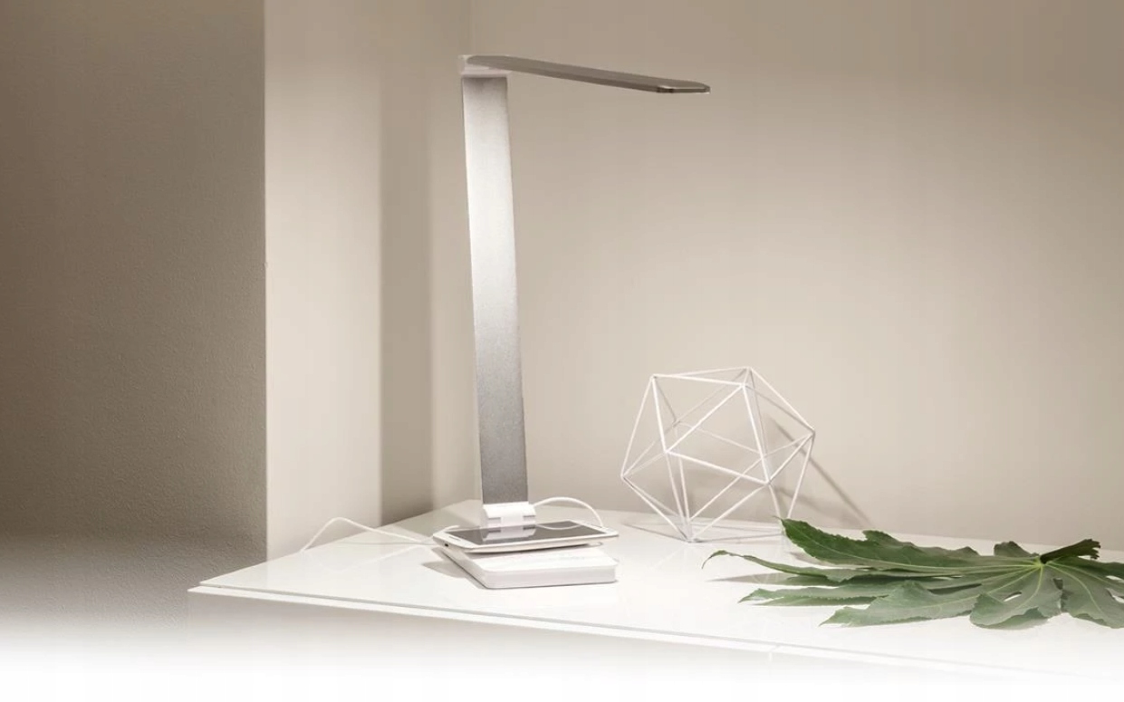 Lampka biurko PULSAR 2 LED Activejet ładowanie Qi Stan opakowania oryginalne