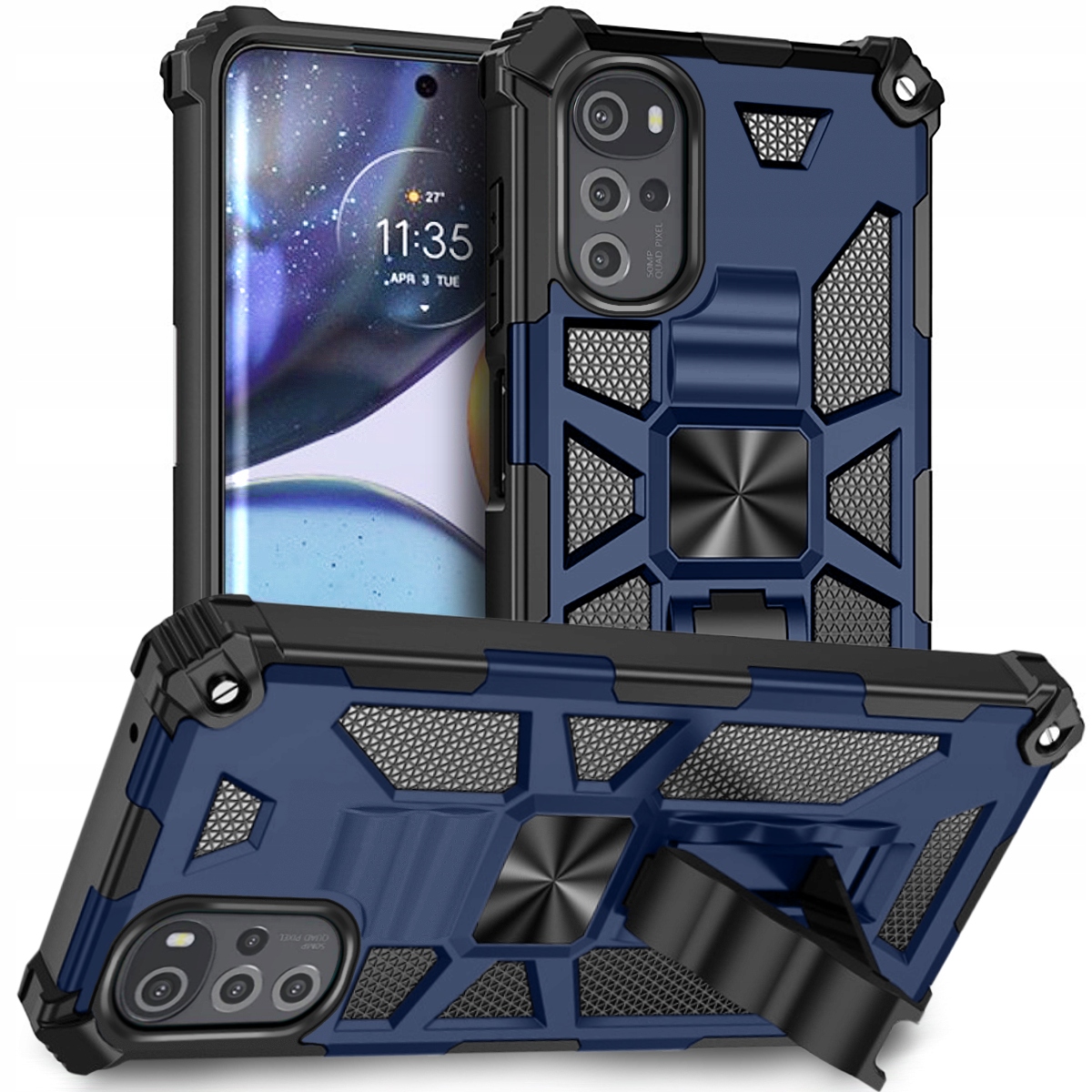 

Etui Pancerne Armor Szkło do Motorola Moto G22