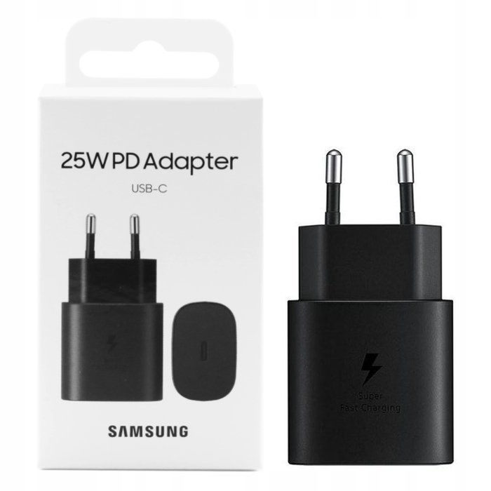 

Oryginalna Szybka Ładowarka Samsung 25W Czarny Pd