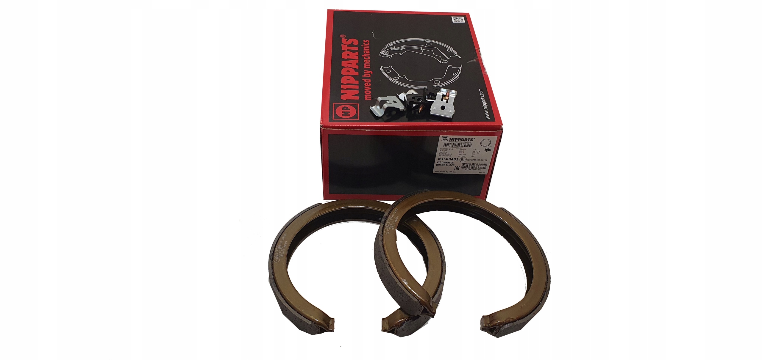 STAN1 NIPPARTS N3500401 SZCZĘKI HAMULCOWE DAEWOO MAZDA SSANGYONG