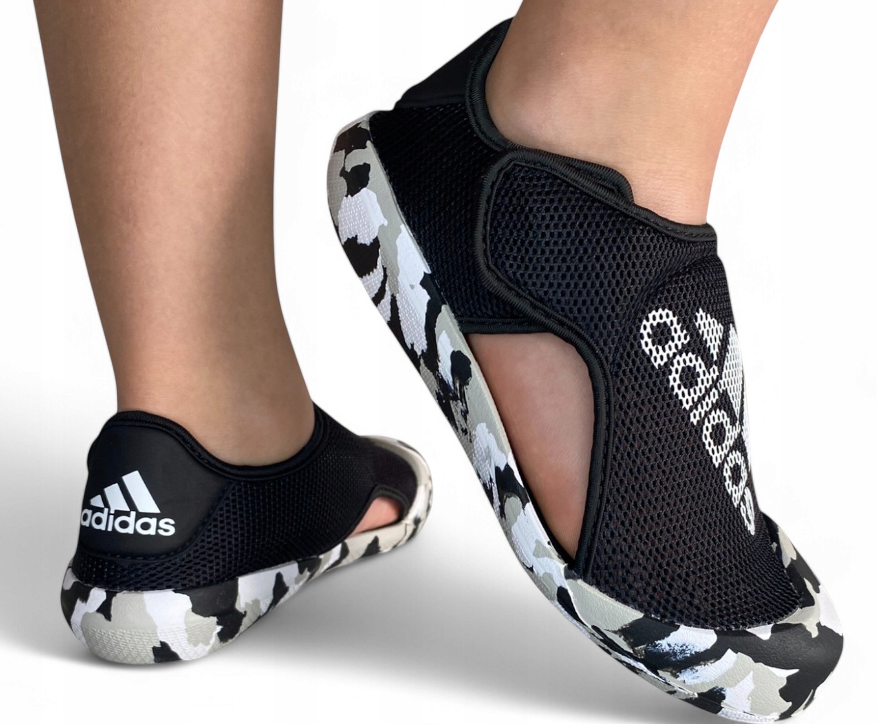 Adidas Altaventure sandałki dziecięce buty sportowe do przedszkola na lato