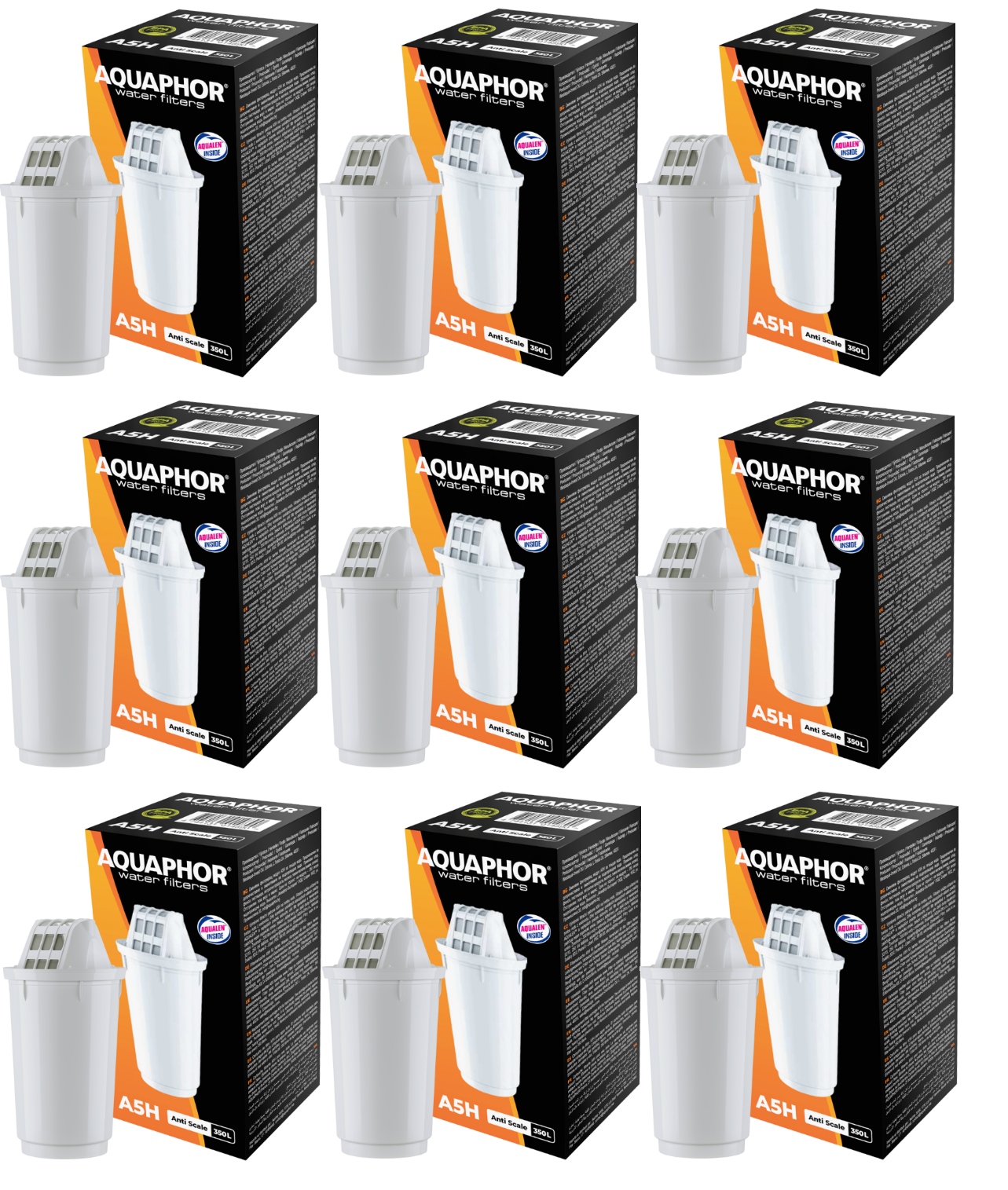 

9x Filtr do wody Aquaphor wkład filtrujący A5H
