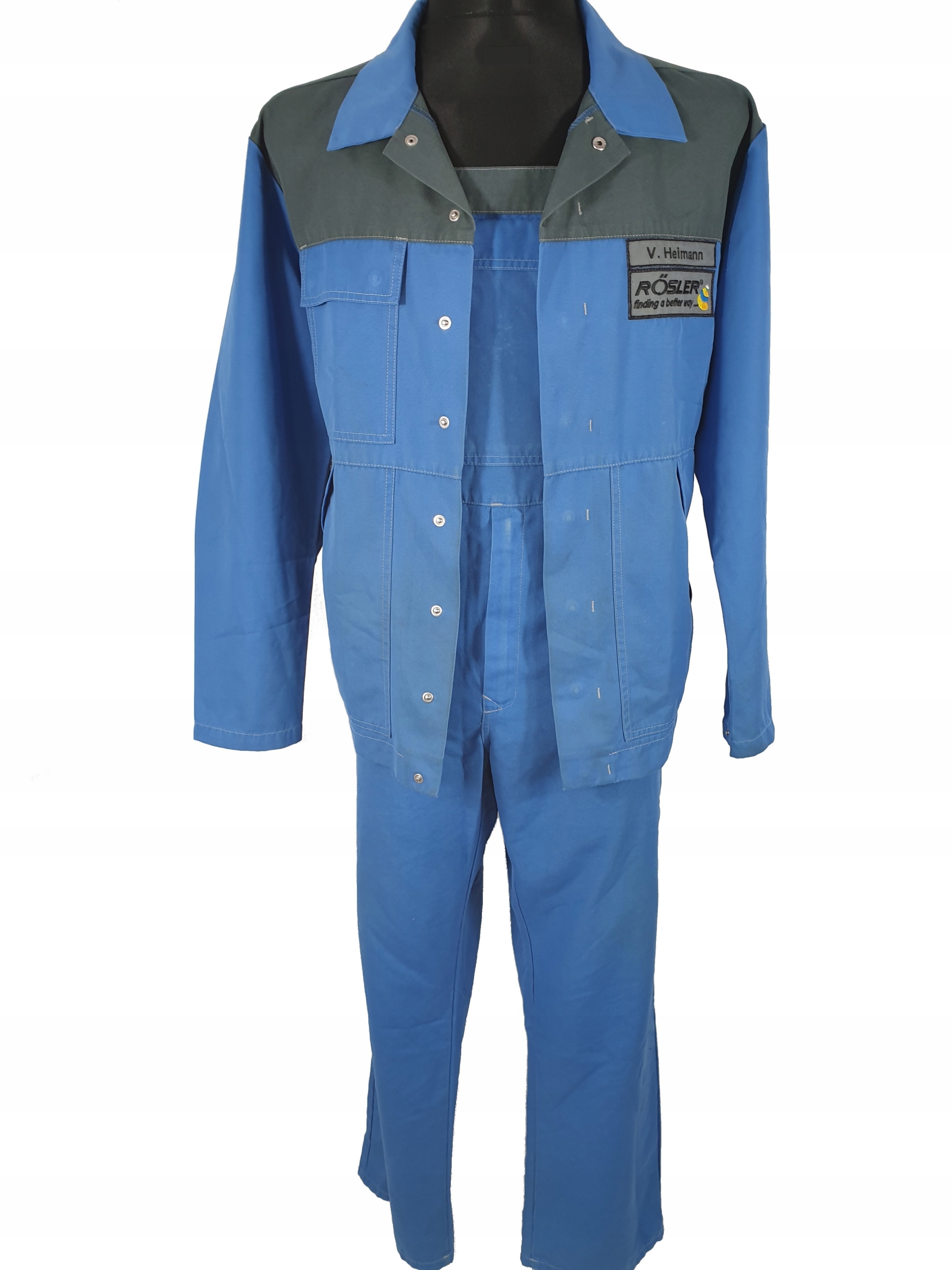 E971 ODZIEŻ ROBOCZA UŻYWANA Z OGRODNICZKAMI 48/50