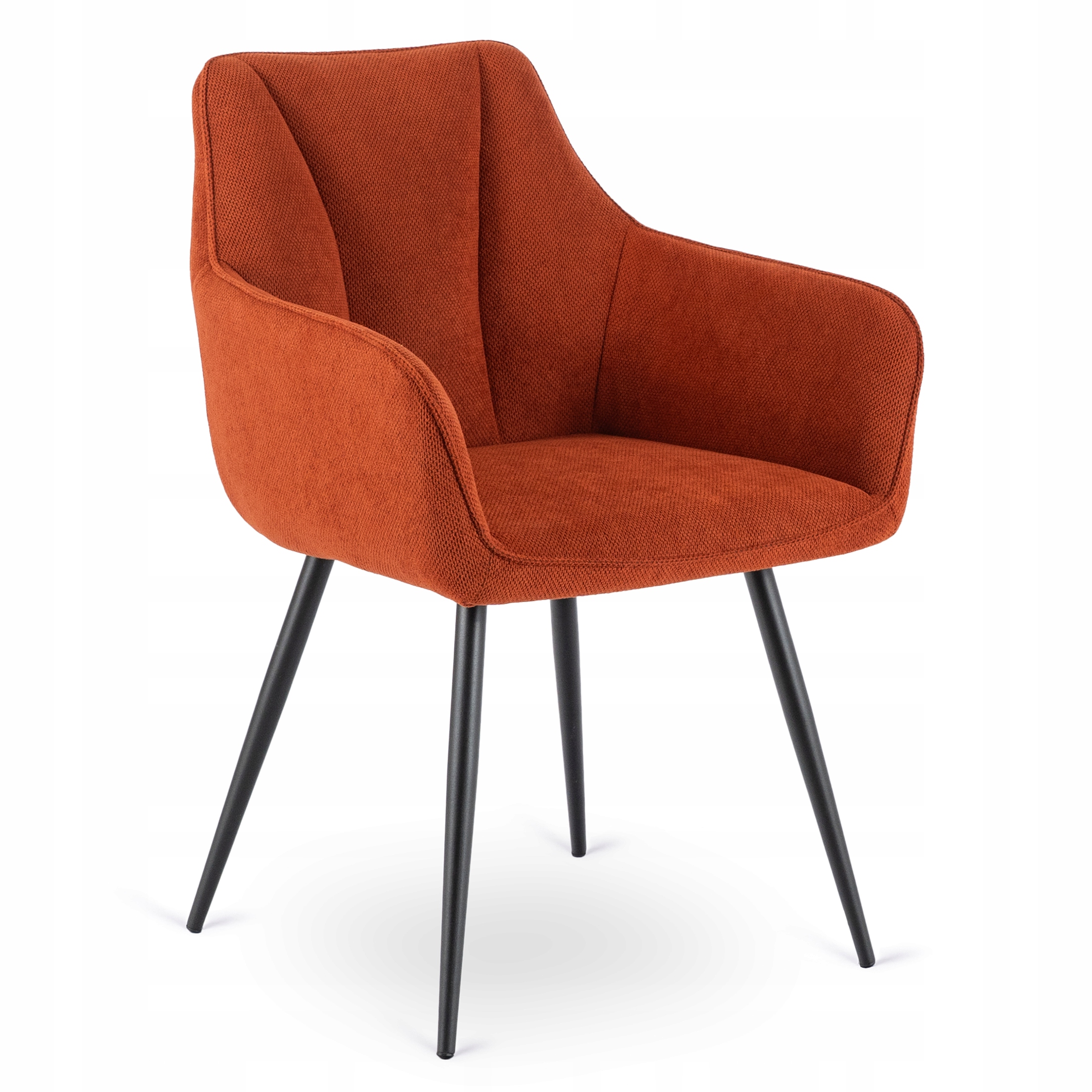 Čalouněná židle do obývacího pokoje Jídelna Kuchyňská tkanina Červená Nawara