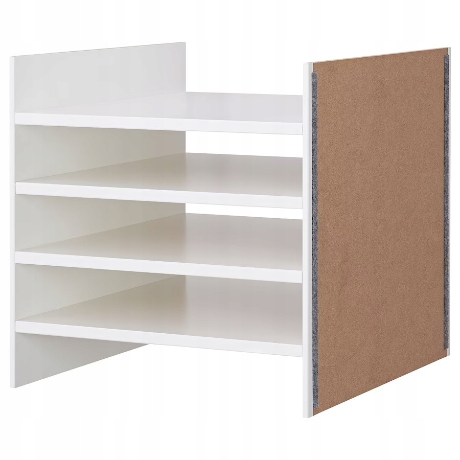 

Ikea Kallax Wkład z 4 półkami biały 33x33 cm