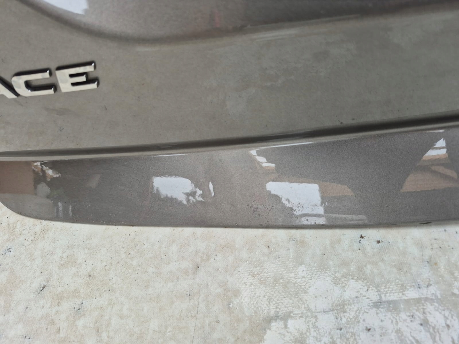 JAGUAR E-PACE 17- trunk door boot rear part rear