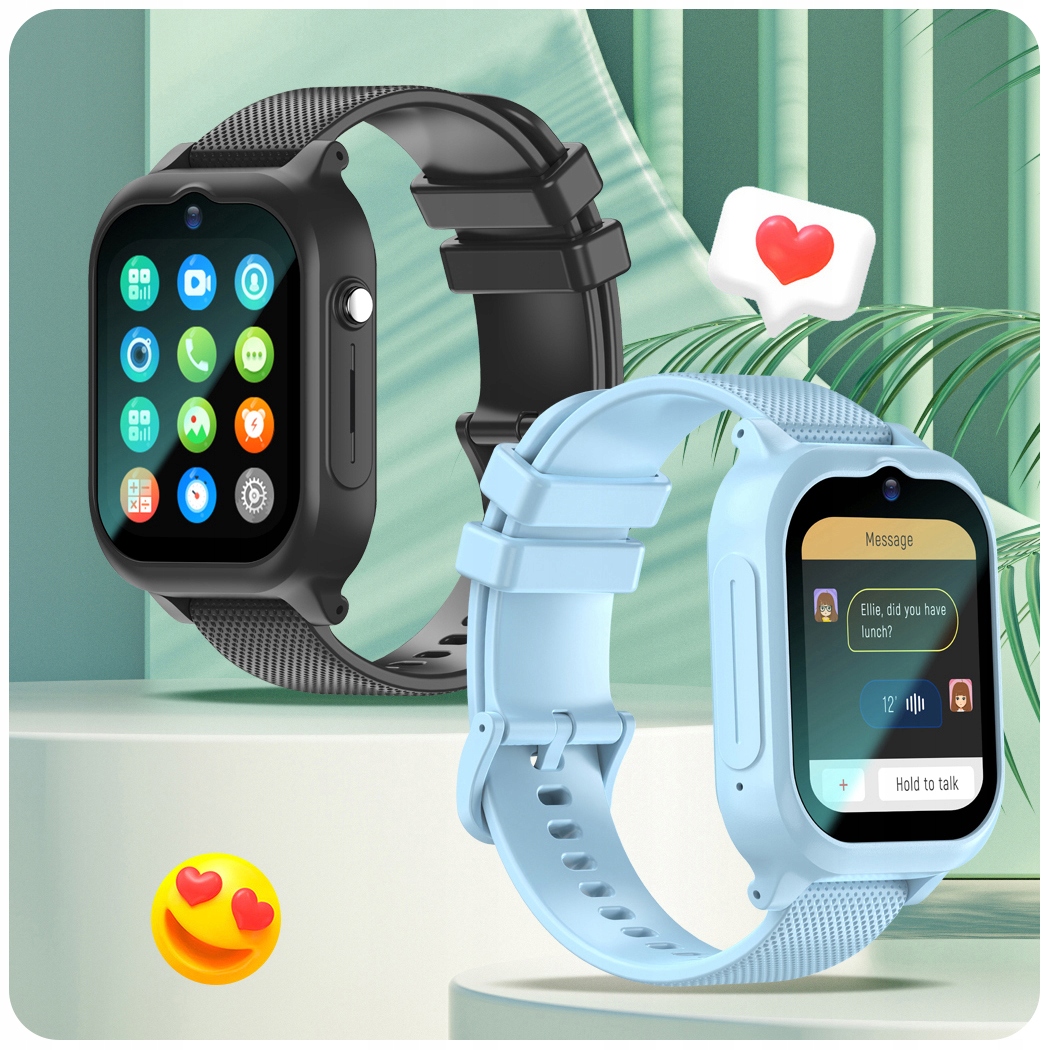SMARTWATCH DLA DZIECI LOKALIZATOR GPS 4G ROZMOWY WIDEO APARAT PL + GRATIS Kompatybilność systemowa Android iOS Windows Phone