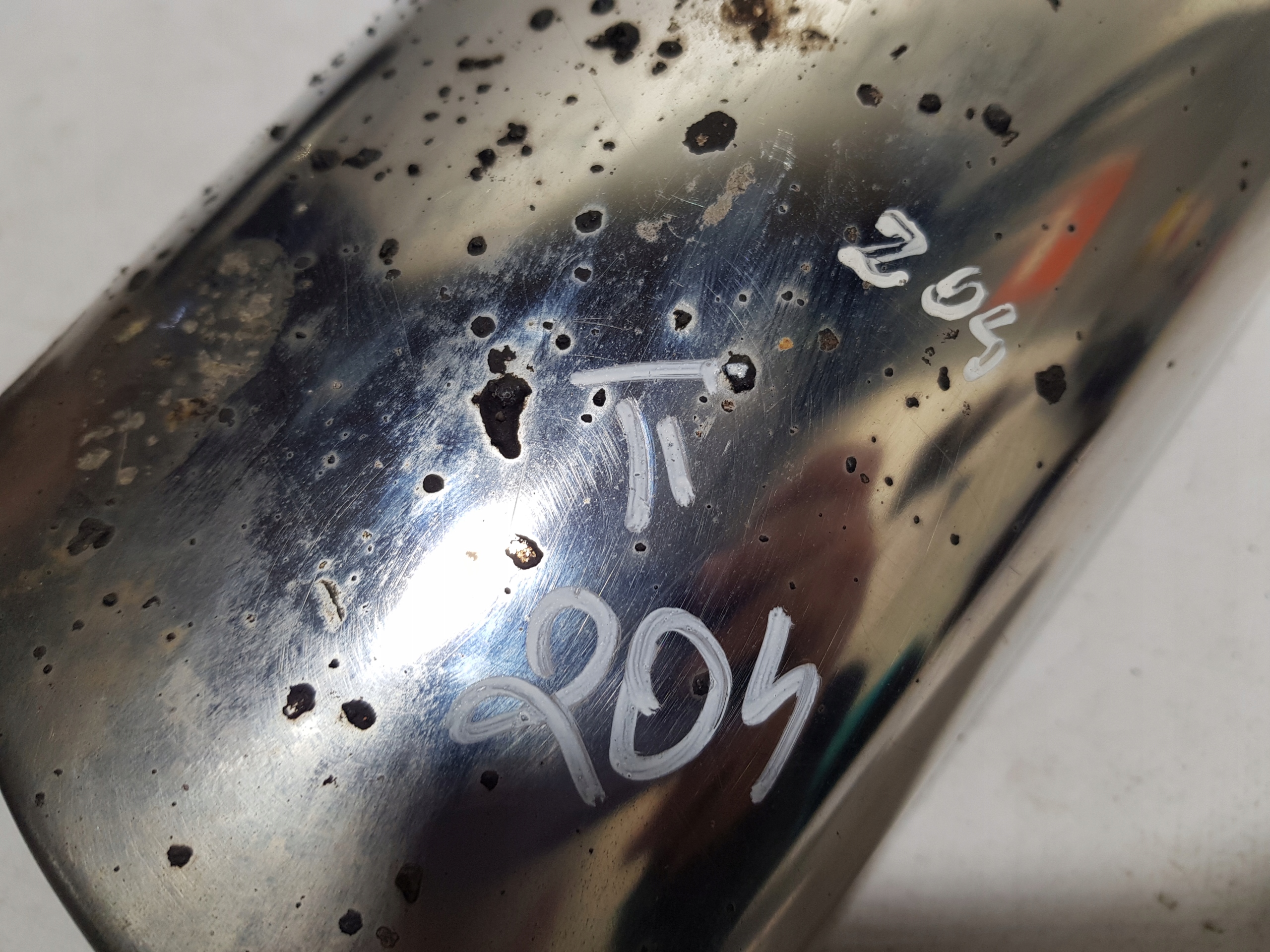 TERMINALE dello scarico MERCEDES W204 sinistra