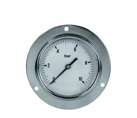 Manometr tablicowy panelowy 0-10 bar GZ1/8