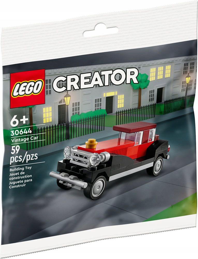 LEGO 30644 Creator - Zabytkowy samochód Auto Zabytkowe Klocki NOWE