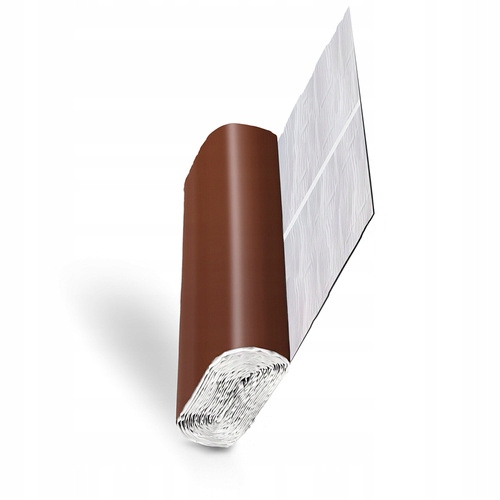 Komínová páska Olověná Plochá Samolepicí 300 mm Ral 8017 Hnědá