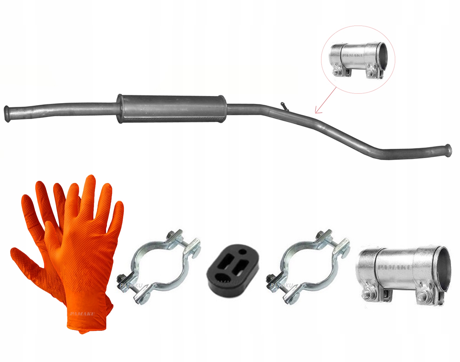 Peugeot 206 1.6 (2000-2010) Hatchback Sedan Tlumič