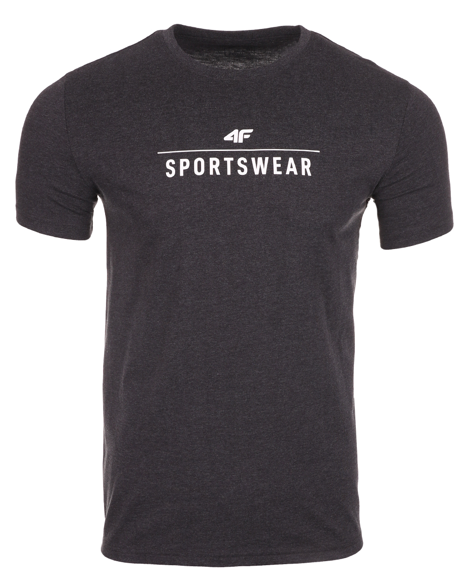 

4F koszulka t-shirt męska sportowa logo roz.M
