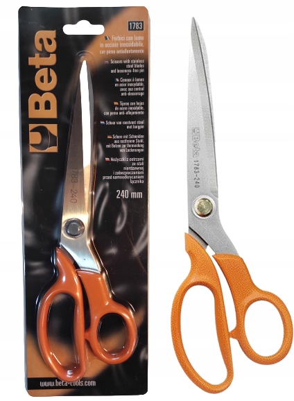 Nożyczki z ostrzami ze stali Beta 1783-240 mm