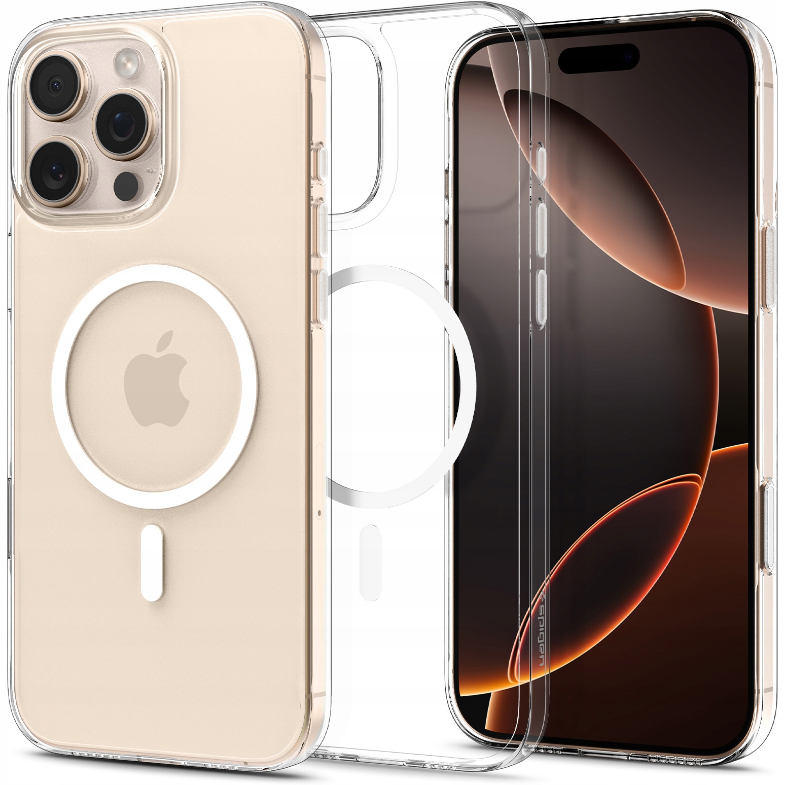 Pouzdro pro iPhone 16 Pro, Spigen Thin Fit T Mag, zadní kryt pro MagSafe, štíhlé