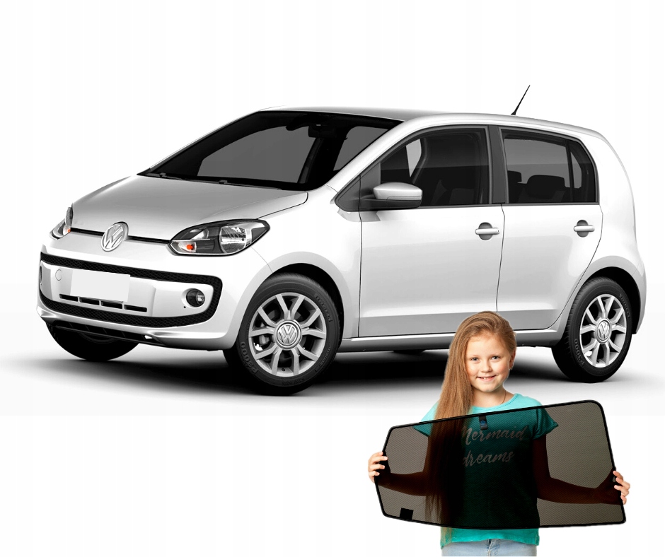 Шторы на магнитах VOLKSWAGEN UP 5 дверей 2011-