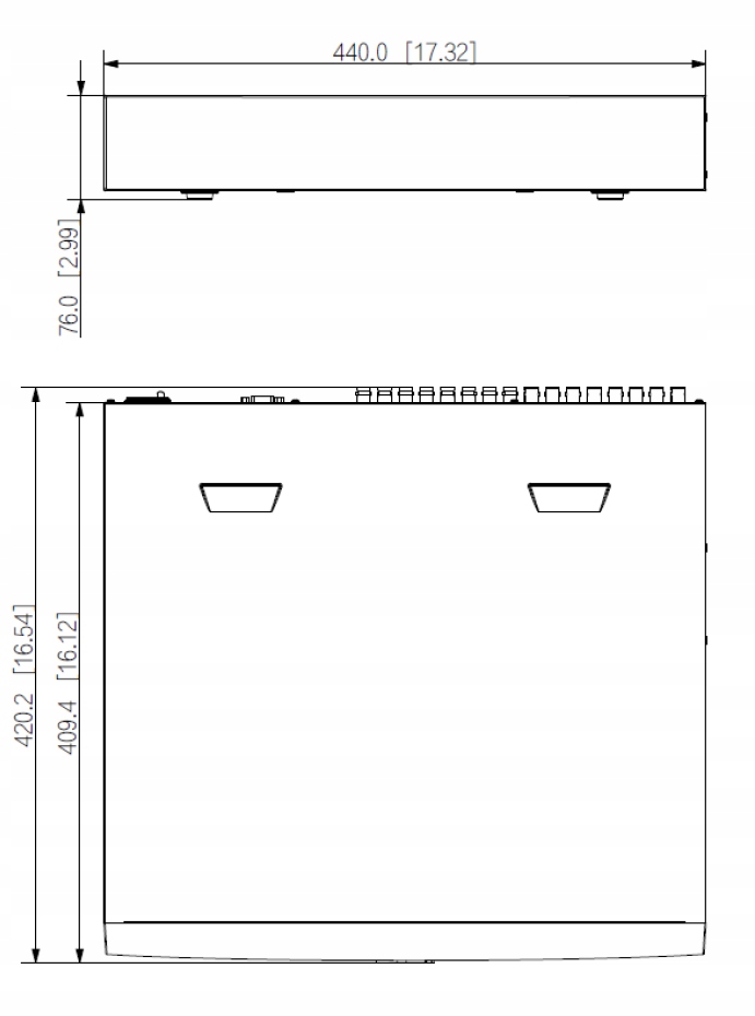 REJESTRATOR 5w1 BCS-L-XVR3204-4KE-IV / 32CH 5MPx Pojemność zainstalowanego dysku 0 TB