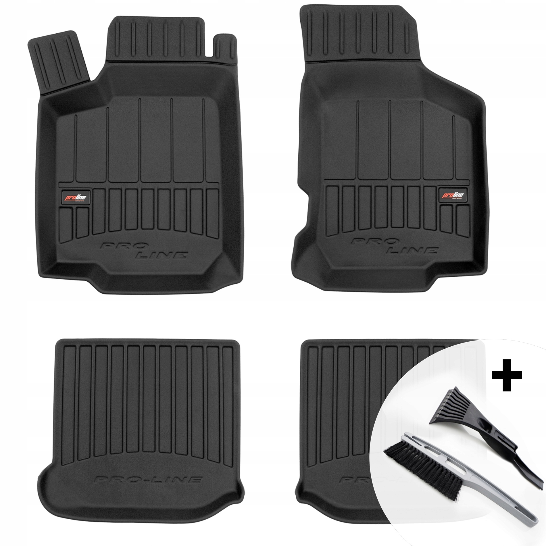 Gumové rohože s okrajom pre Seat Leon I 1999-2005