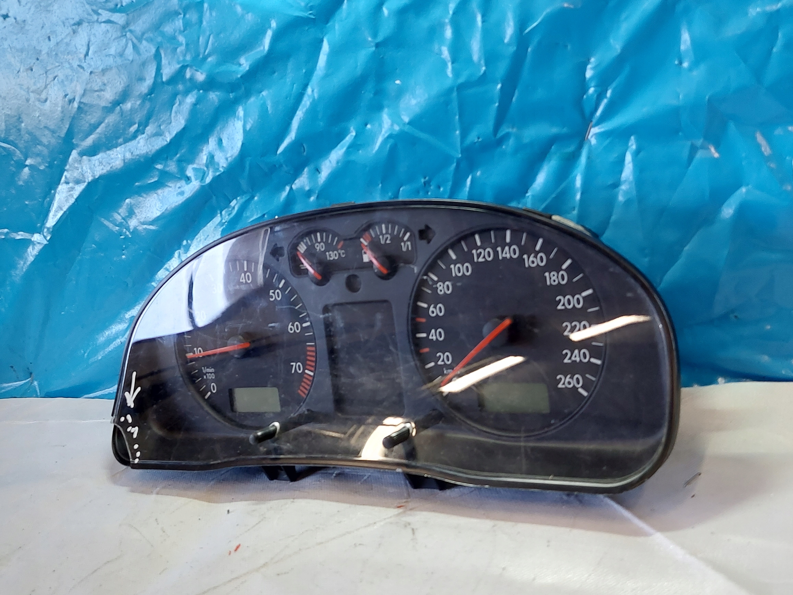 dials clock PASSAT B5 1.8 20V 3B0919861B
