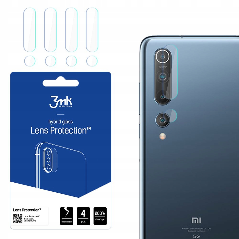 

Xiaomi MI 10 5G 3MK Lens Protection