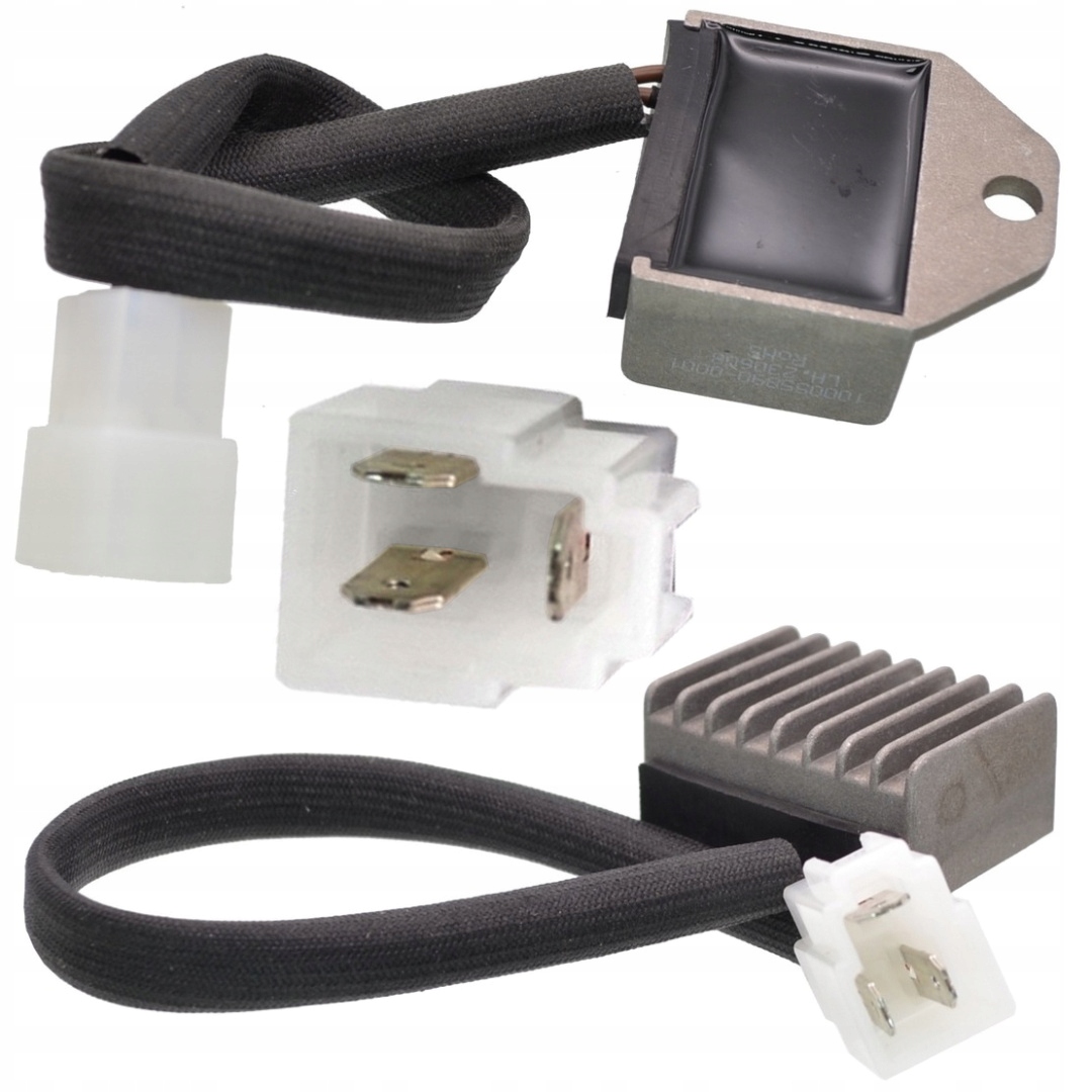 Regulátor Napětí Motoru Zongshen GB680 Konektor 3 Piny 100055890-0001