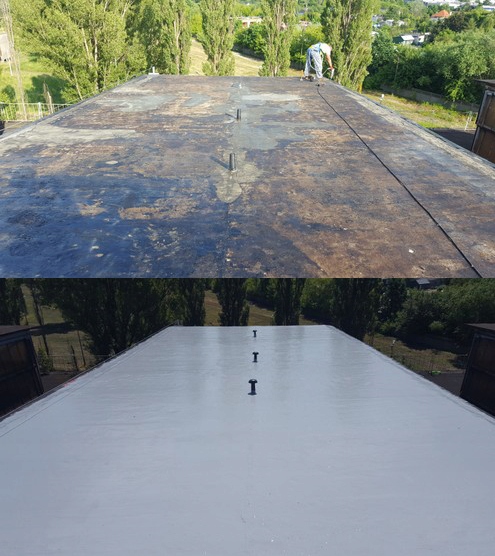 Farba na dach Hydroizolacja Żywica Jednoskładnikowa Hyperdesmo Classic 25kg Rodzaj uszczelniacz