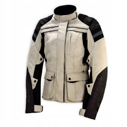 Pánska Béžová Motocyklová Bunda Spyke Flare Man Wp Beige 44, Vodeodolná
