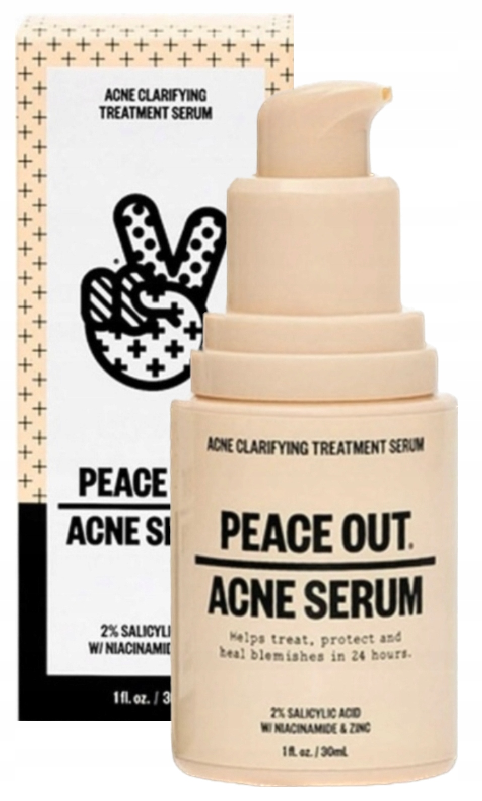 Peace out Acne Serum – Sérum pro aknózní pleť 30 ml